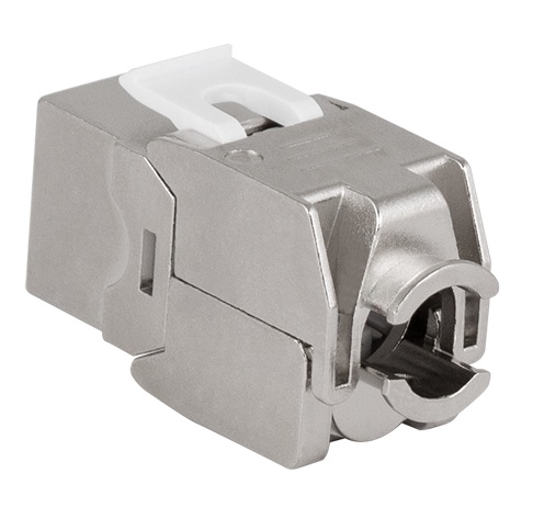 Produktbild MVT 200 104  -  Cat.6A RJ45 Keystone Anschlussmodul, geschirmt, STP 2226 AWG